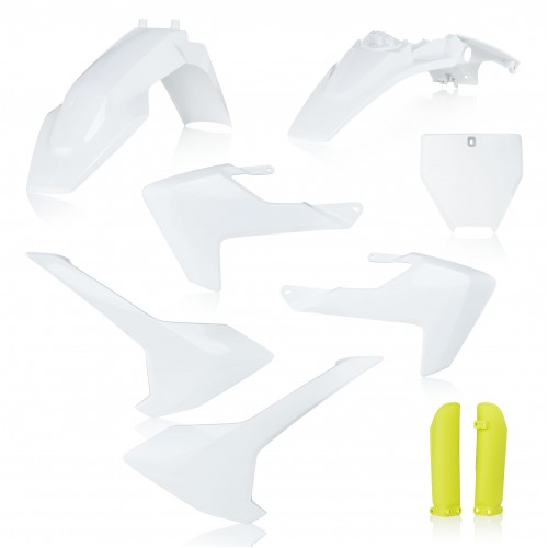 KIT PLÁSTICOS COMPLETO ACERBIS HUSQVARNA TC 65 2017 - 2021 - COR ORIGINAL